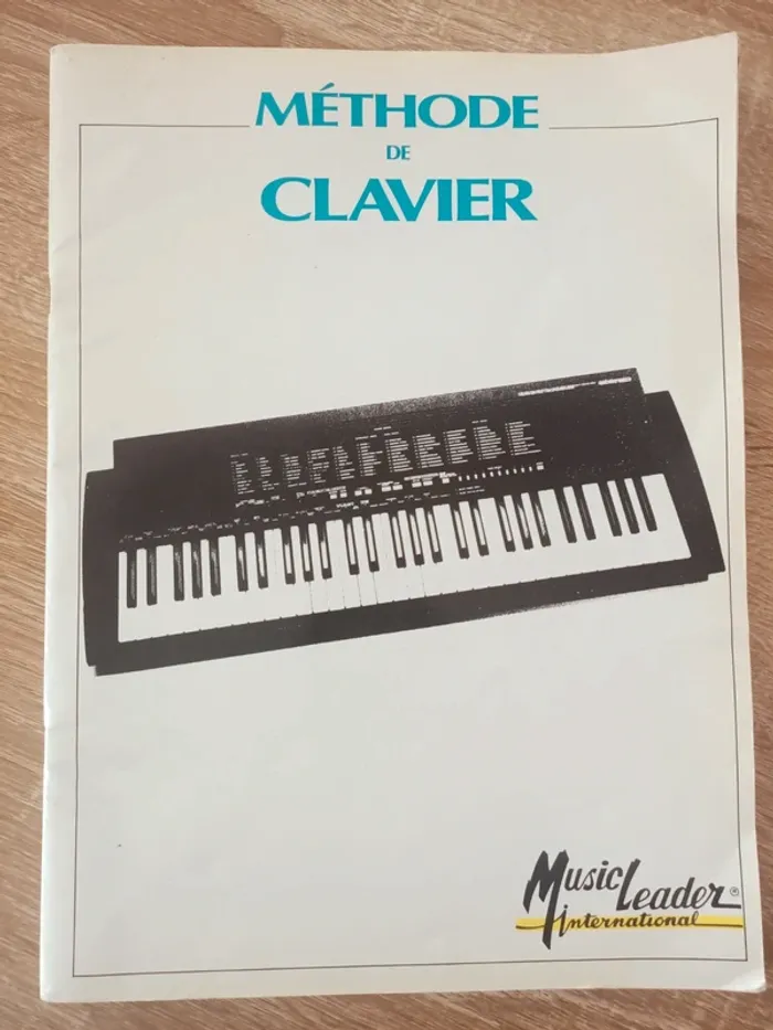Livre Méthode de clavier
