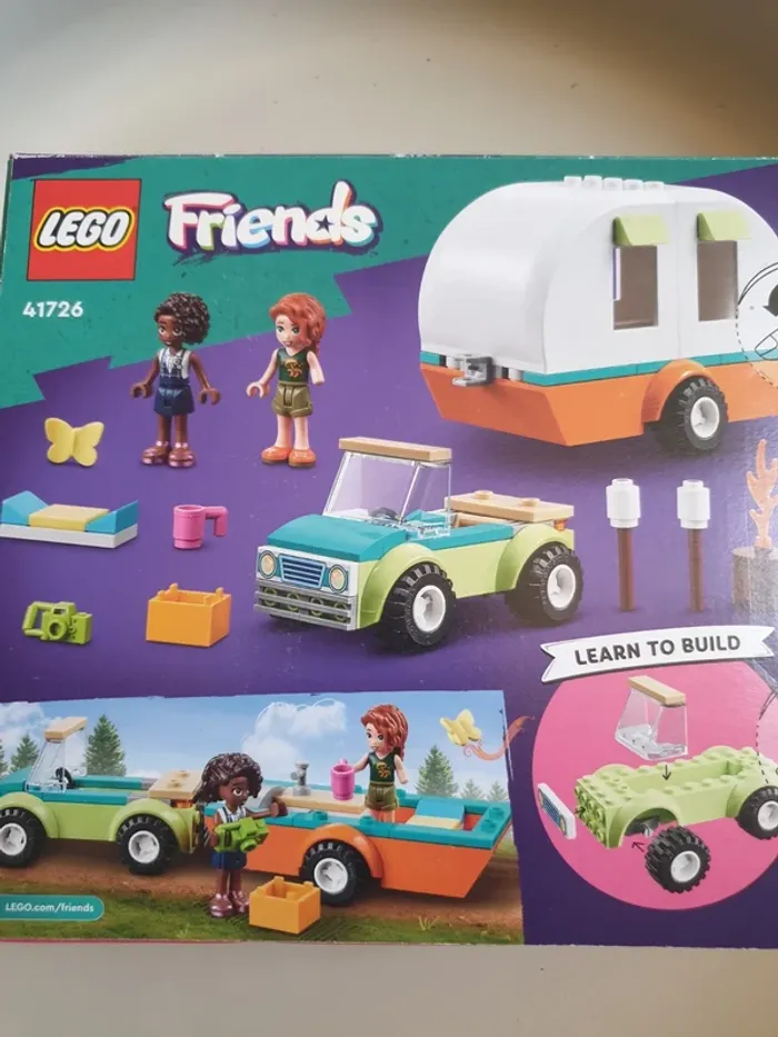 Lego friends 41726 - les vacances en caravane - neuf - photo numéro 2