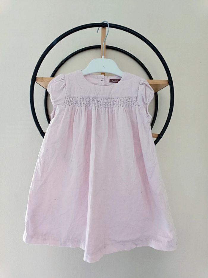 23-24 mois 2 ans robe côtelée bout'chou