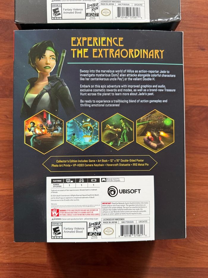 Beyond Good and Evil Collector’s Edition, Jeu Nintendo Switch Limited Run Games LRG #247 - photo numéro 6