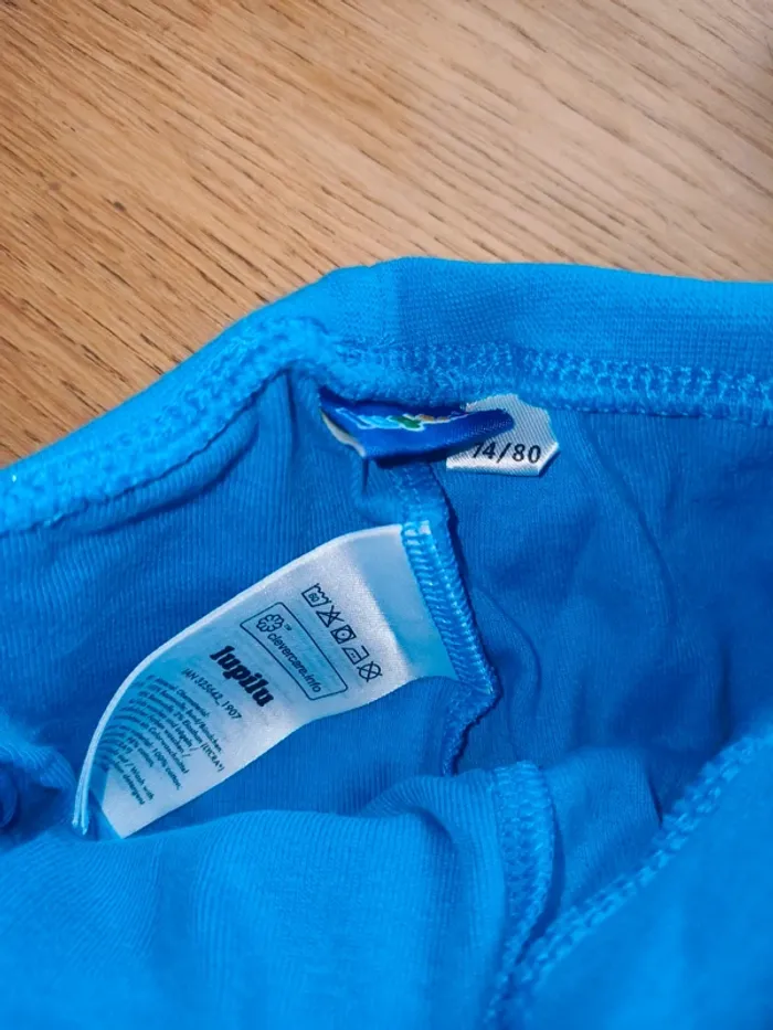 Ensemble bleu 12 mois lupilu neuf sans étiquette - photo numéro 3