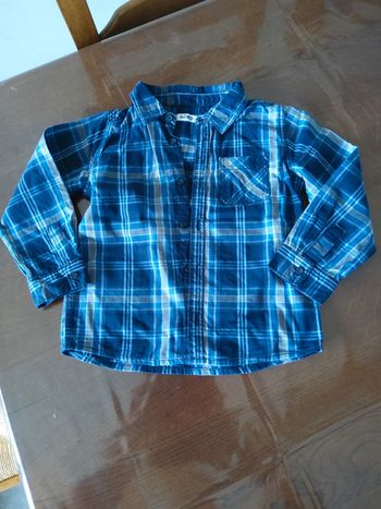 Chemise garçon 3 ans