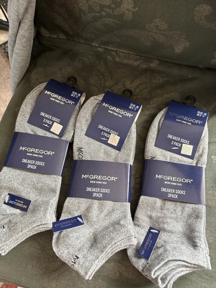 Lot de 3 pack de socks grise - photo numéro 2