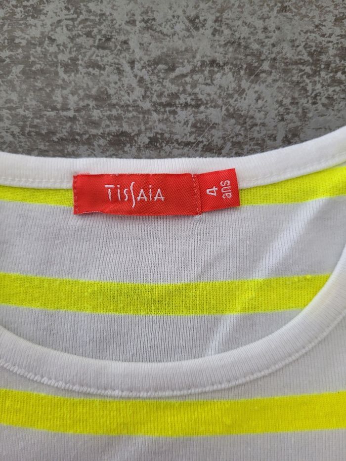 Tee-shirt rayé- 4 ans - - photo numéro 3