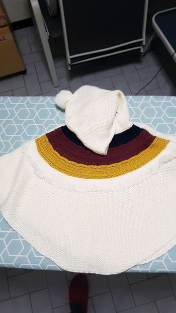 Poncho en maille