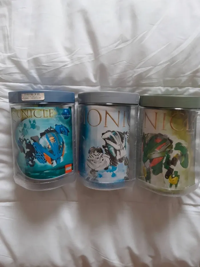 Lot de 3 figurines LEGO Bionicle - photo numéro 2