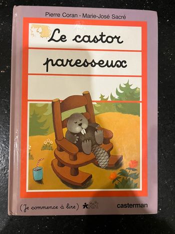 Livre enfant - le castor paresseux