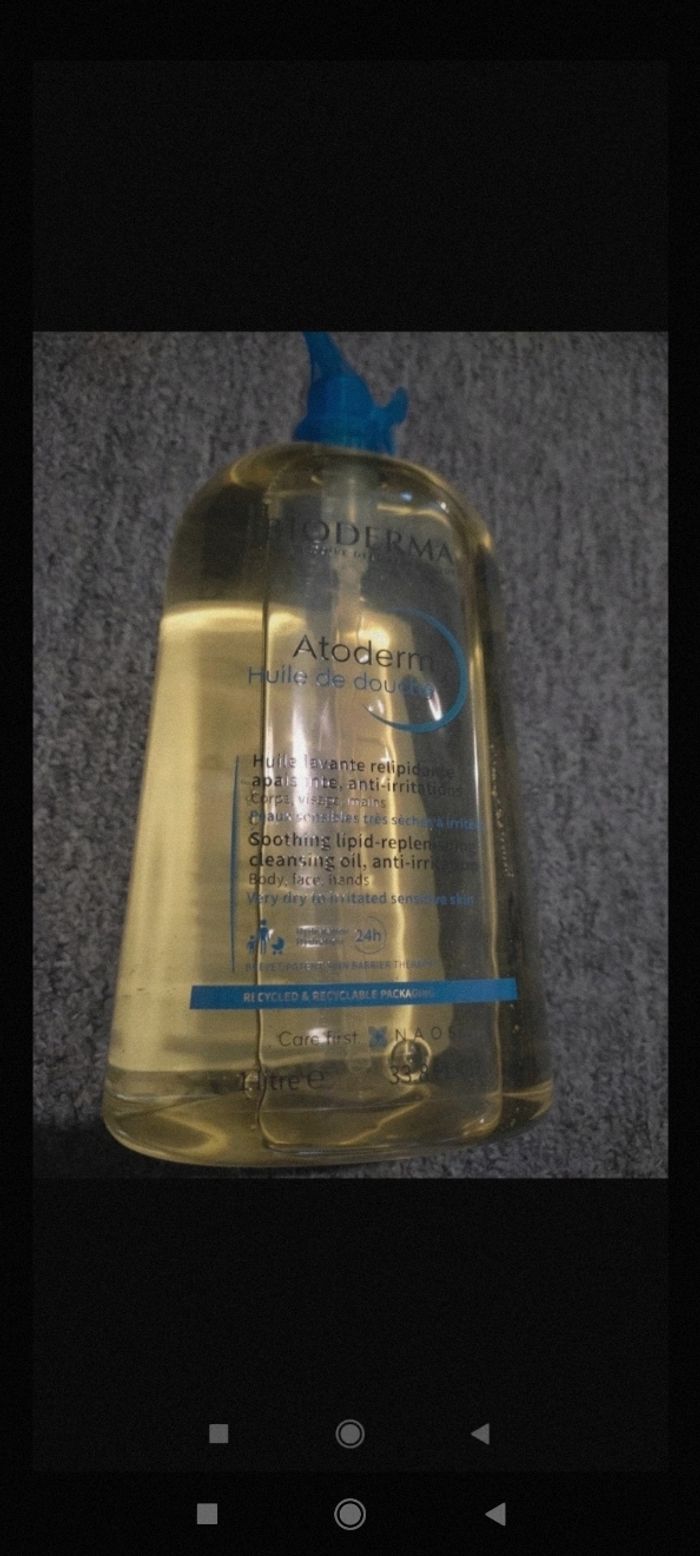 Atoderm huile de douche