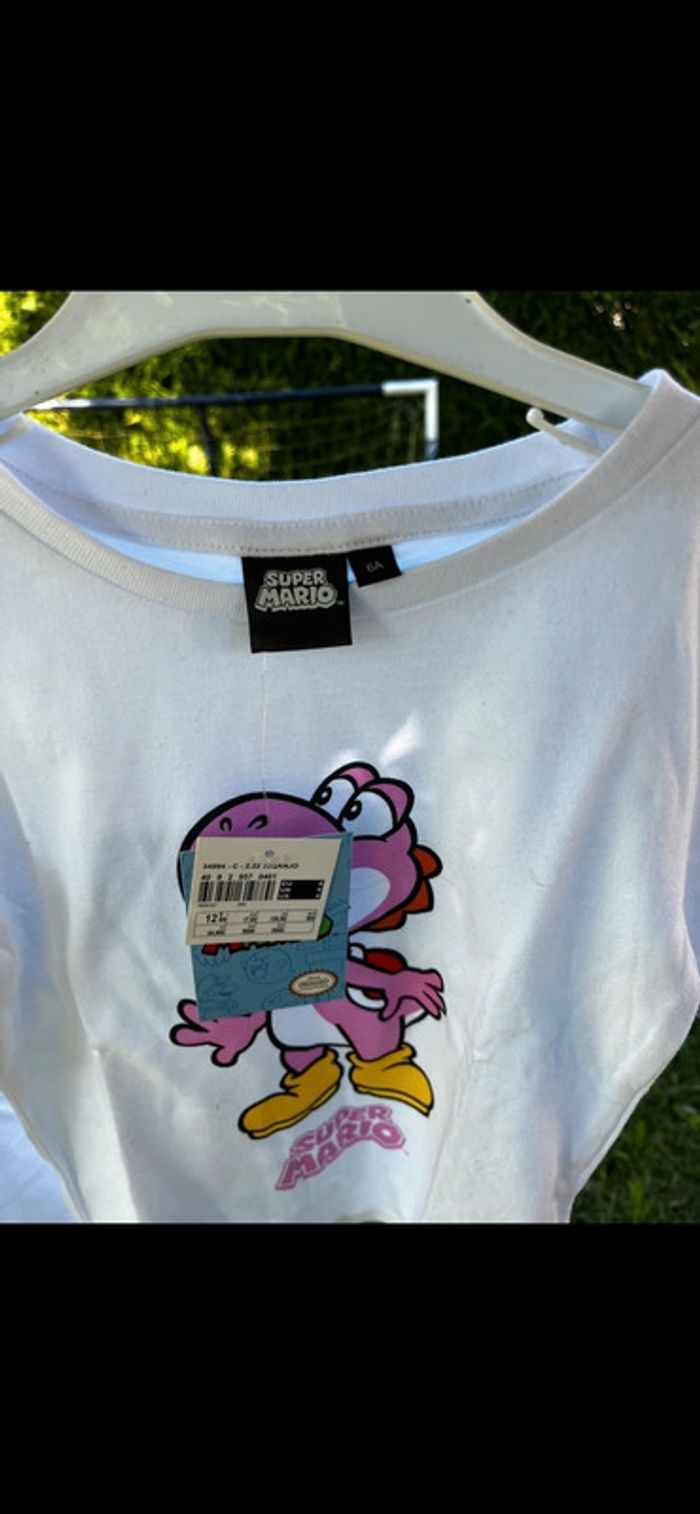 Tee shirt manches longues yoshi - photo numéro 2