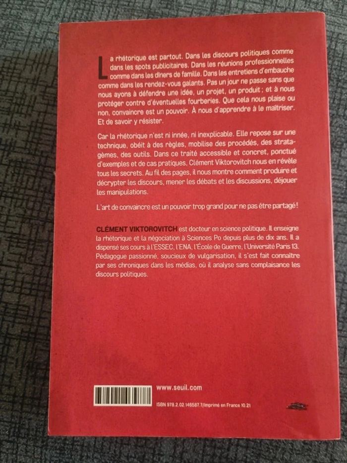 Le pouvoir rhétorique - photo numéro 2