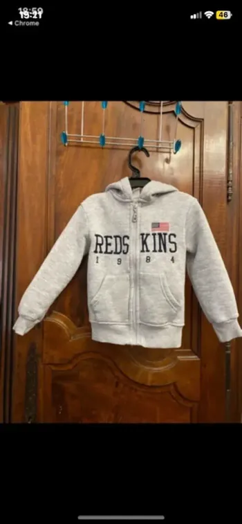 Gilet redskins taille 3 ans