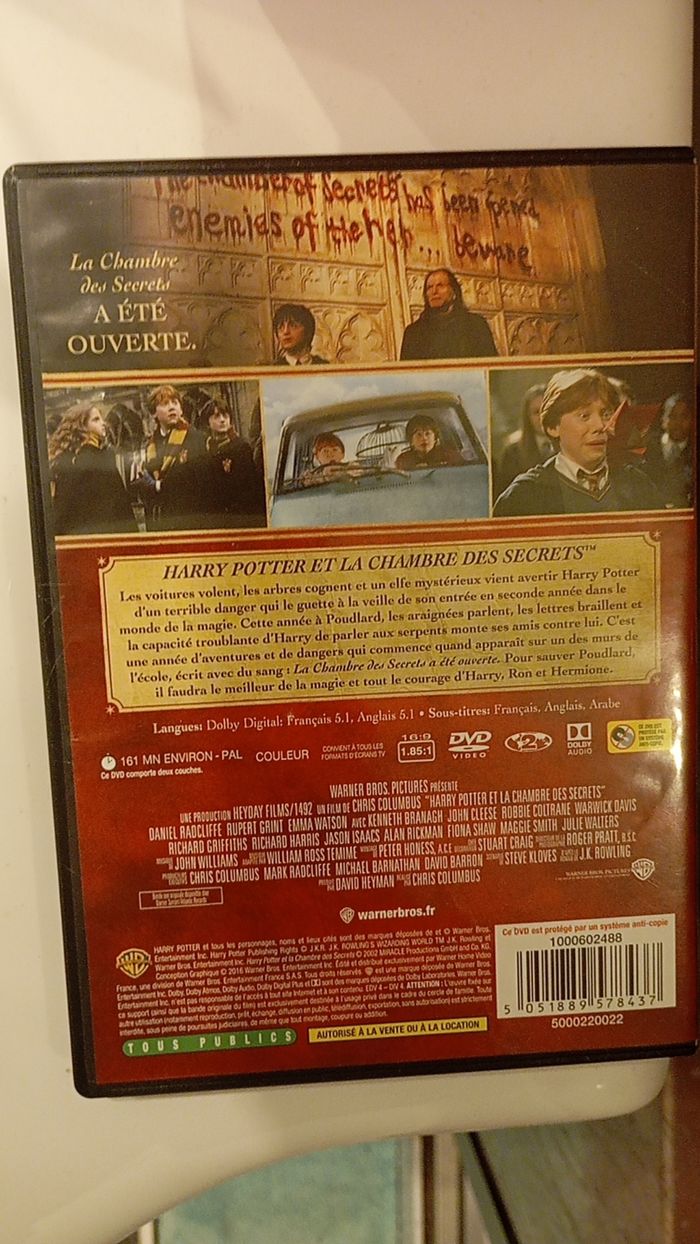 DVD Harry Potter années 2 - photo numéro 2