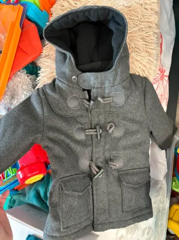 Manteau effet 2 en 1 9 mois