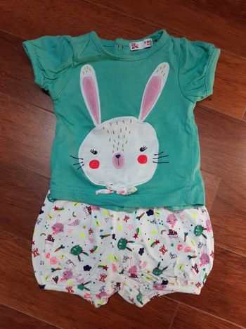 Ensemble 2 pièces  lapin