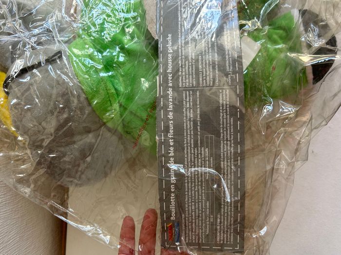 peluche babar bouillotte - photo numéro 3