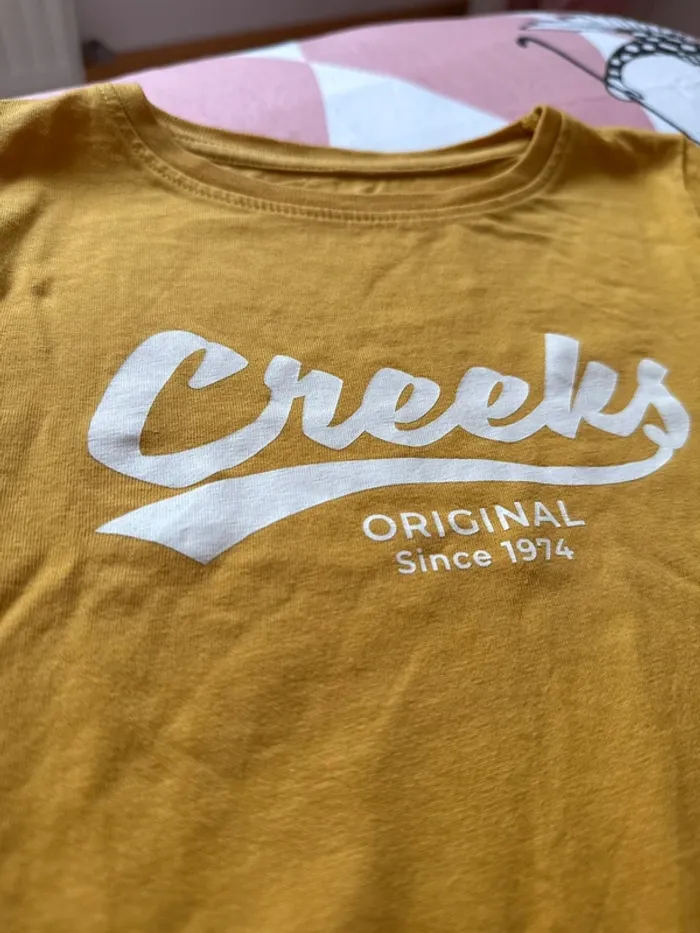 Tee shirt moutarde - photo numéro 2