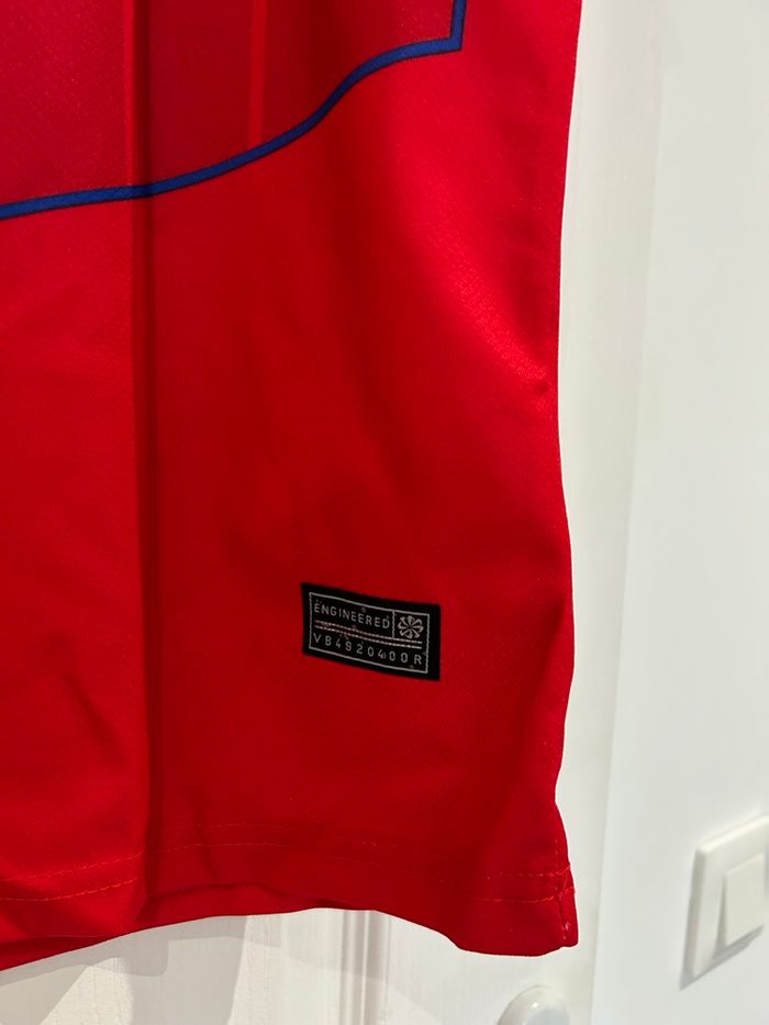 Maillot PSG Paris Third Rouge Taille M Dembélé 10 - photo numéro 3