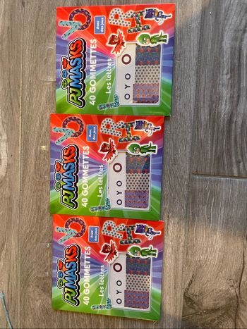 Gommettes pyjamasques
