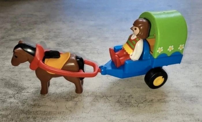 Playmobil 1.2.3 Chariot poney 6779 - photo numéro 2
