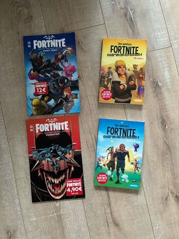 Lot de livres fortnite 