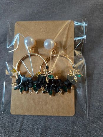 Boucles d'oreilles en alliage de zinc 🍀