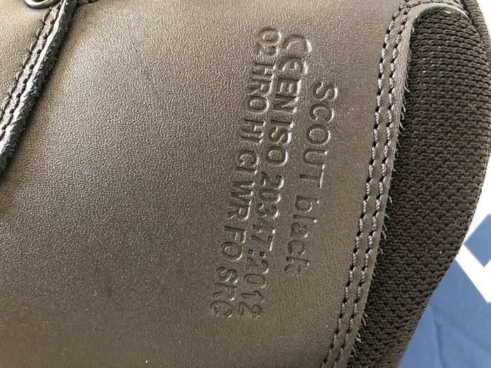Chaussures montantes Haix Cuir randonnées/sécurité T43 - photo numéro 5