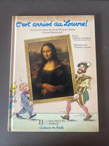 🛑 livre c’est arrivé au Louvre 🛑