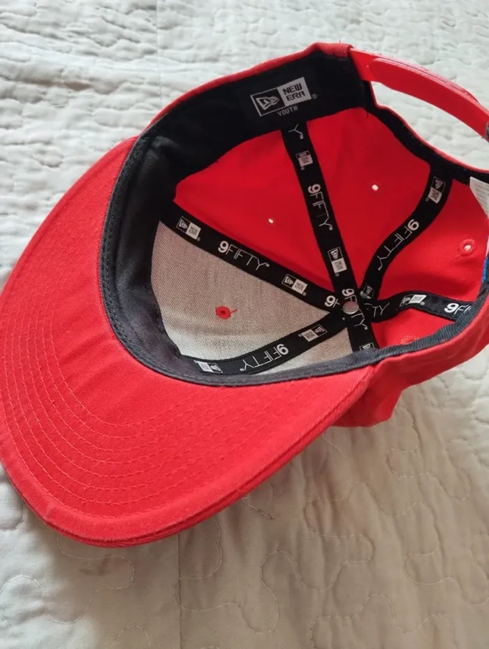 Casquette New Era rouge taille unique - photo numéro 5