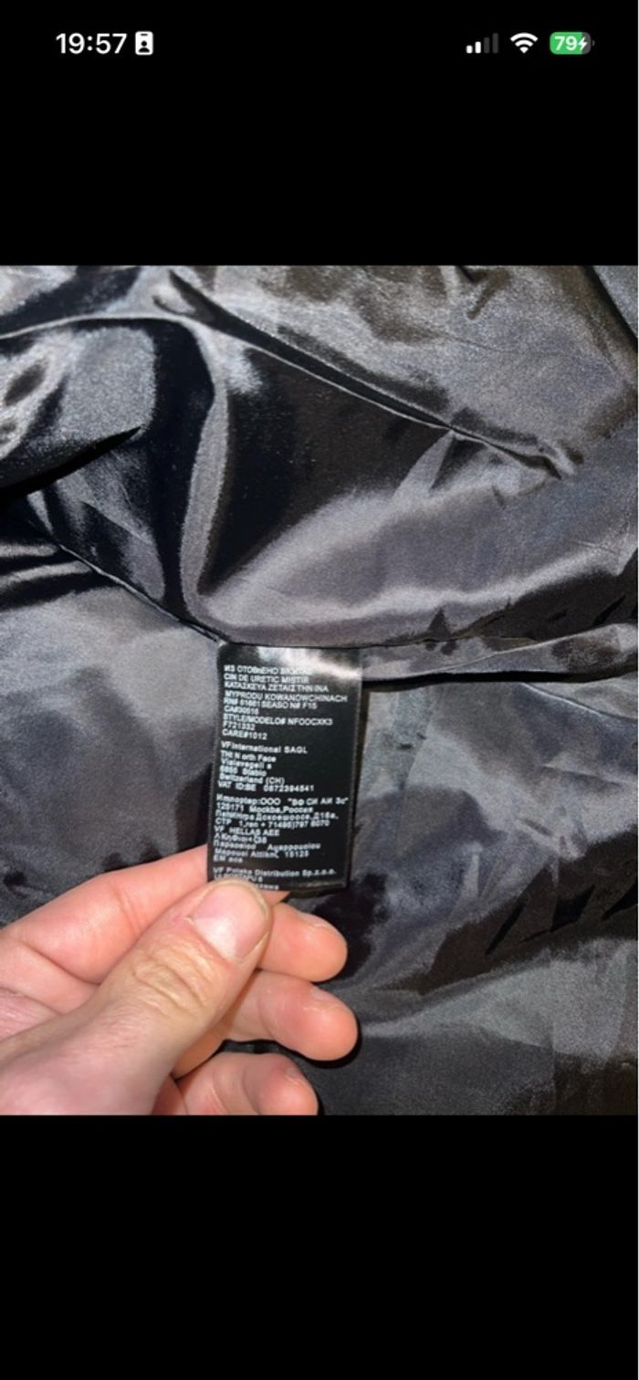 Blouson North Face&supreme officiel cuir souple édition limitée très rare - photo numéro 8