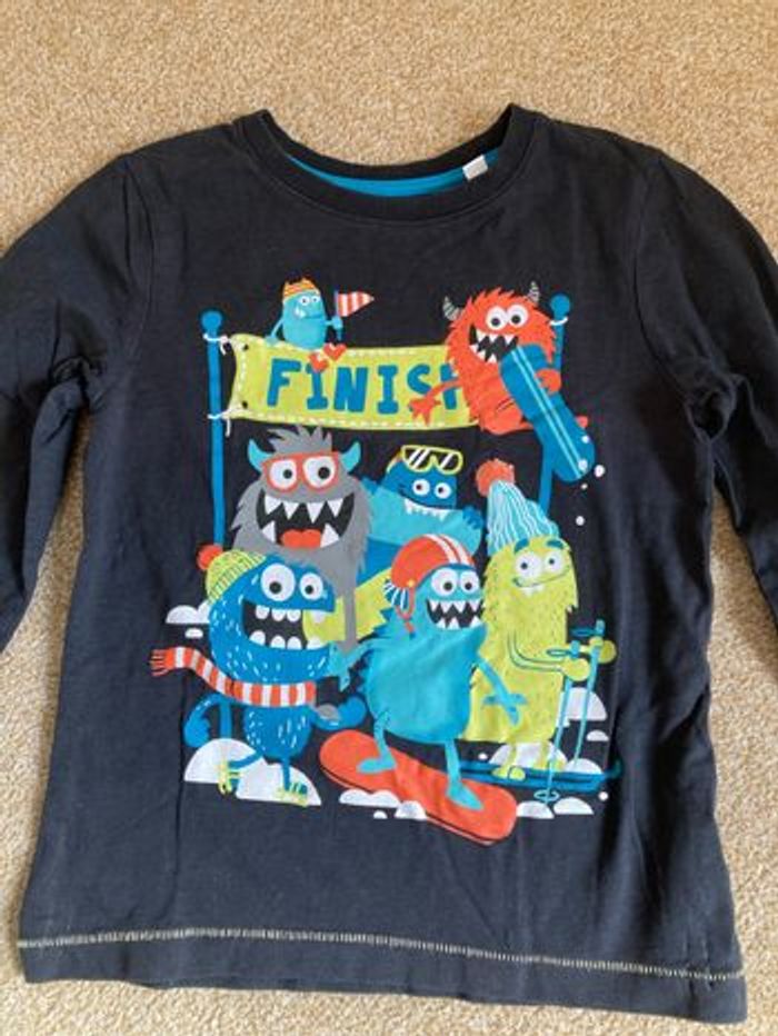 T-shirt manches  longues 4 ans - photo numéro 3