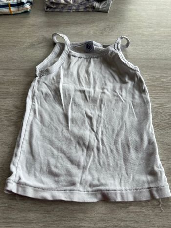 Débardeur blanc 4 Ans