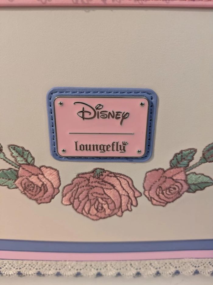 Sac bandoulière Loungefly - Minnie "Floral and Lace Ears - photo numéro 6