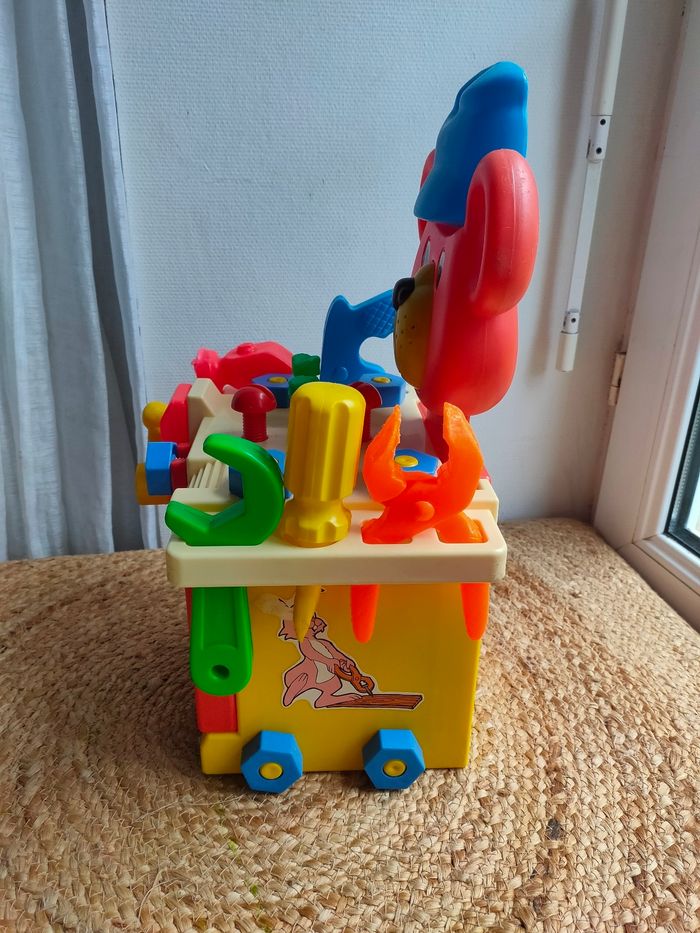 Petit établi ours Vintage - photo numéro 2