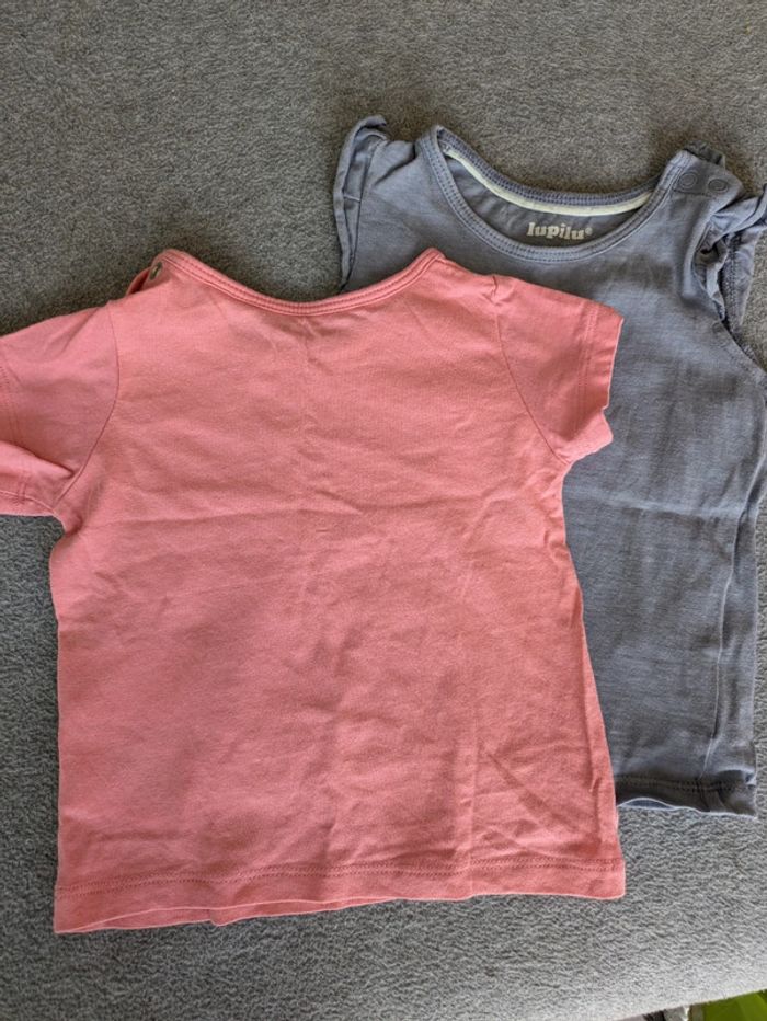 Lot de 2 t-shirts bébé fille Lupilu - photo numéro 6