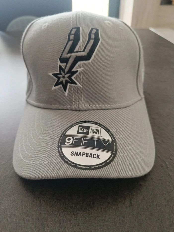 Casquette NBA san Antonio Spurs grise