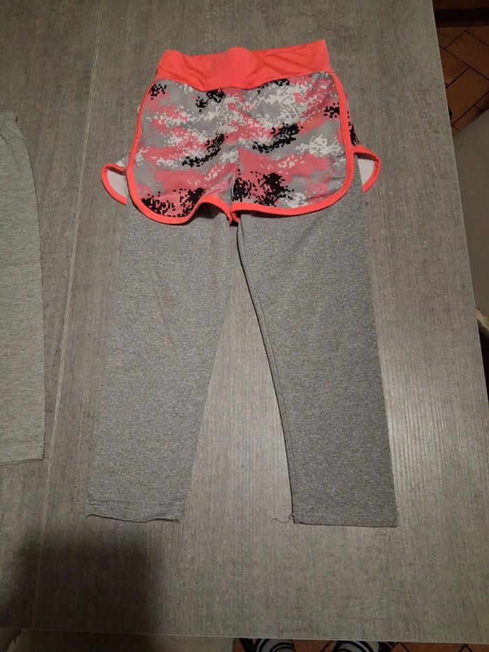 Legging short sport Léa malice 6ans