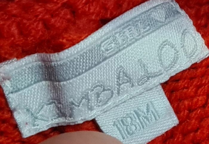 Poncho rose fille taille 18 mois Kimbaloo - photo numéro 4