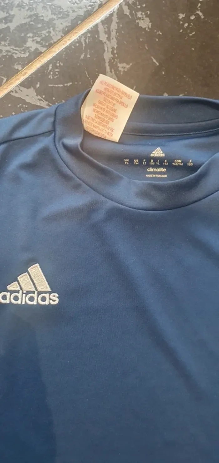 Maillot adidas sport 12 ans - photo numéro 2