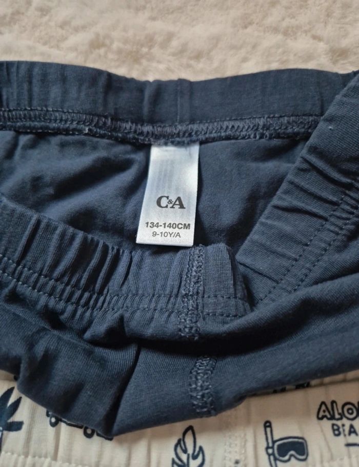 Lot de 2 boxers 9/10 ans C&A garçon - photo numéro 4