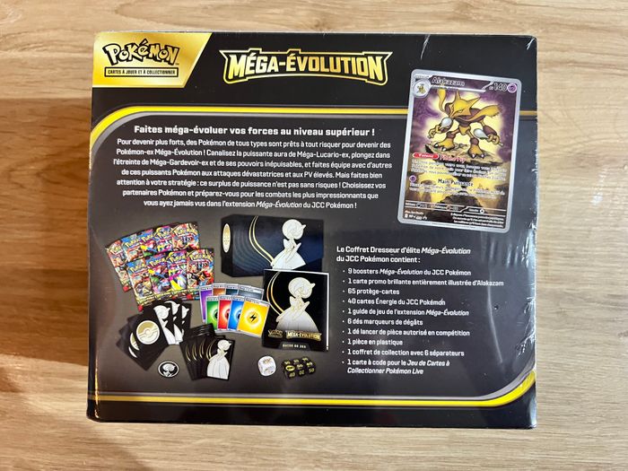 Lot de 2 Coffrets Dresseur d’Élite ME01 – Méga-Évolution Lucario & Gardevoir - photo numéro 3