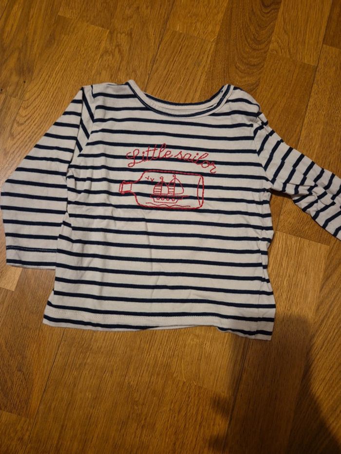 Lot de 3 tee-shirt bout'chou 12 mois - photo numéro 5