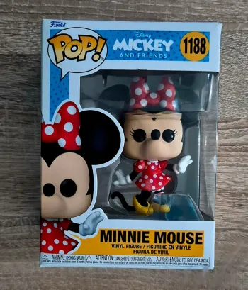 Figurine Pop Funko Disney : Minnie Mouse (Mickey and Friends) n°1188