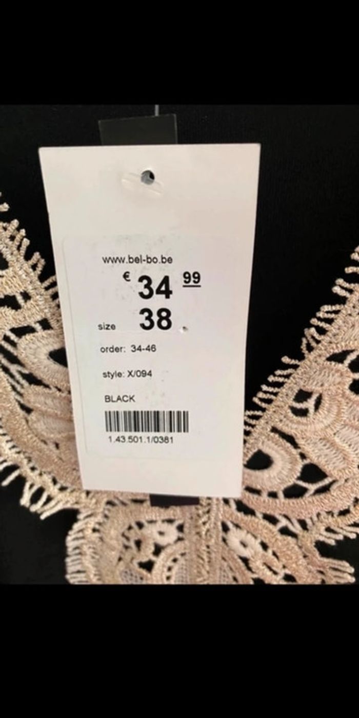 Robe noir taille 38 neuve - photo numéro 6