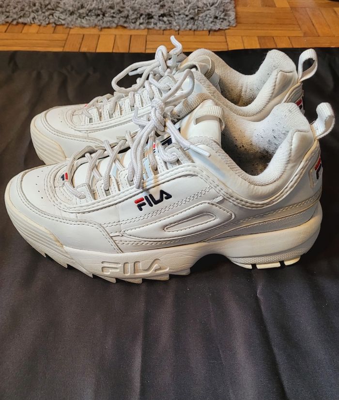 Baskets FILA disruptor blanches - photo numéro 2