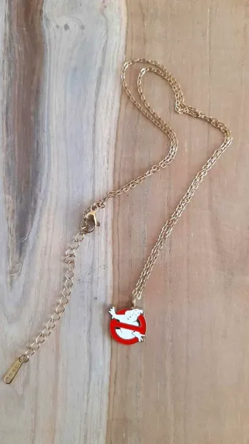 Chaîne avec pendentif Ghosbusters