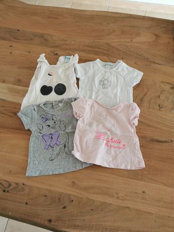 Lot de 5 t-shirt manche courte