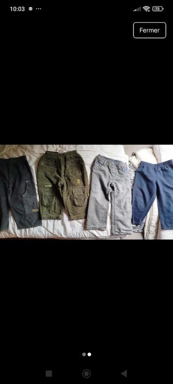 Lot vêtements 2 ans