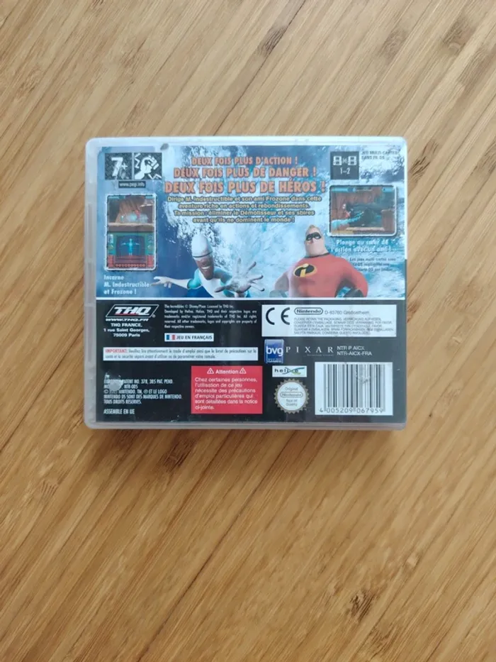 Jeu Nintendo ds les indestructibles - photo numéro 2