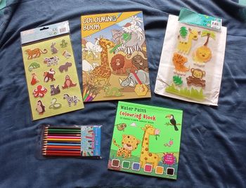 Lot activités -  les animaux de la jungle - NEUF