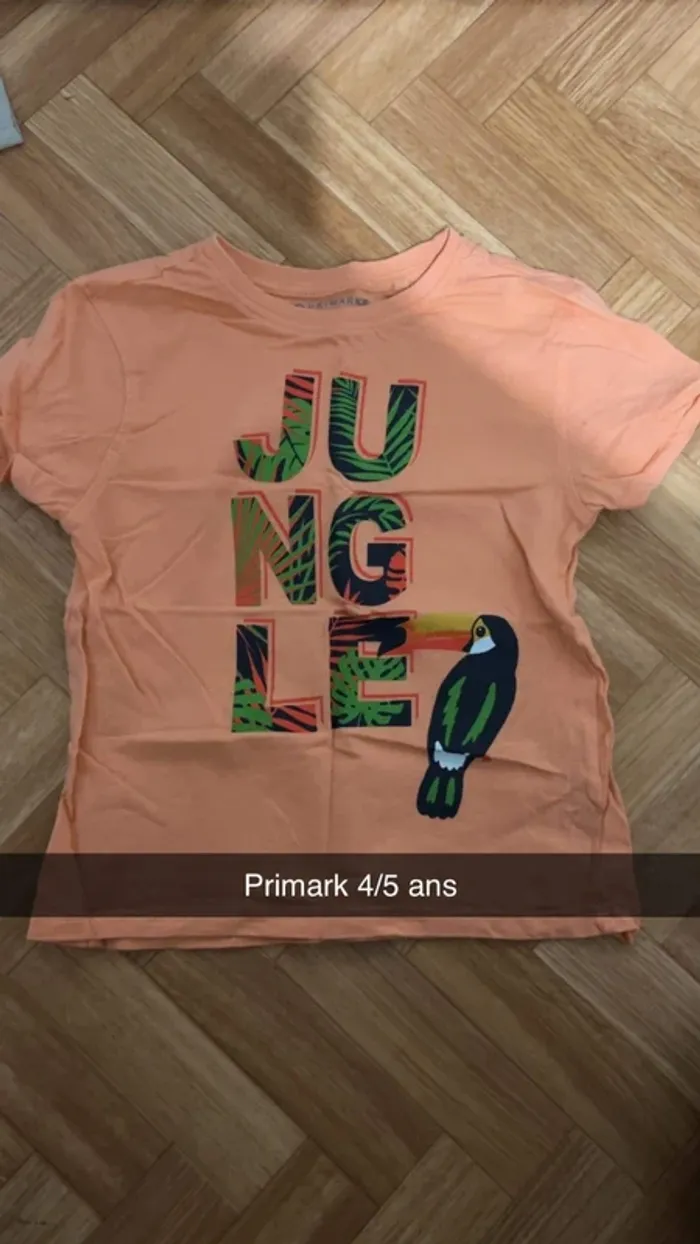 Tee shirt primark 4/5 ans